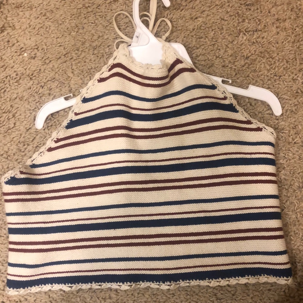 Crochet halter top
